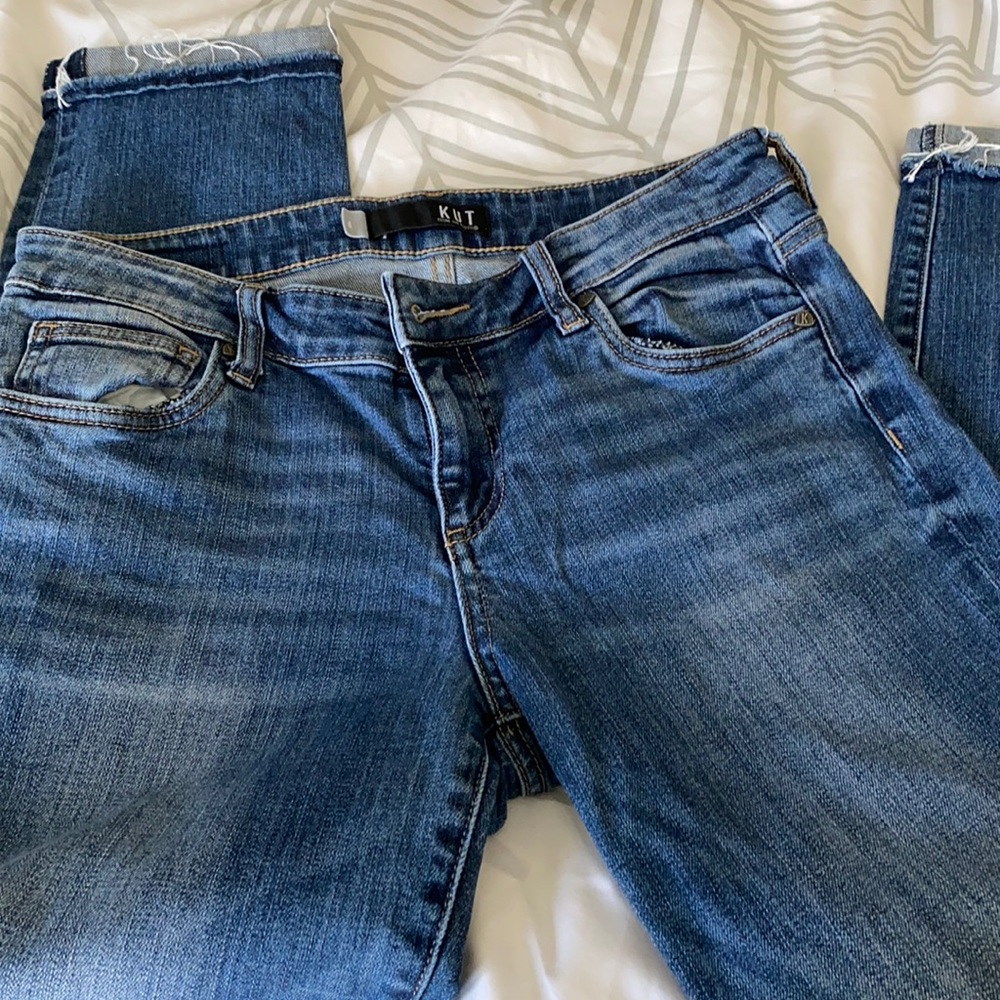 Kut from the Kloth boyfriend crop jeans